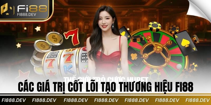 Các giá trị cốt lõi tạo thương hiệu Fi88