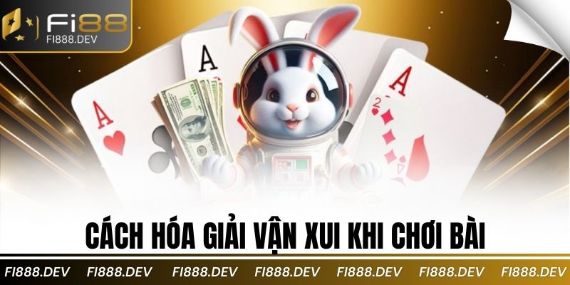 Cách hóa giải vận xui khi chơi bài