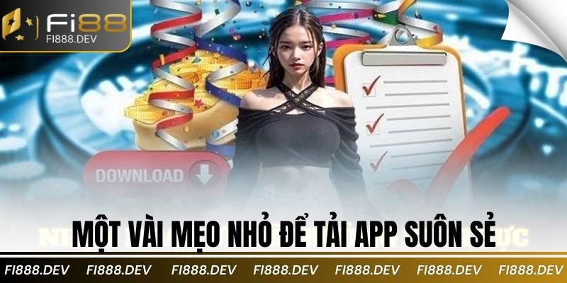 Một vài mẹo nhỏ để tải app suôn sẻ