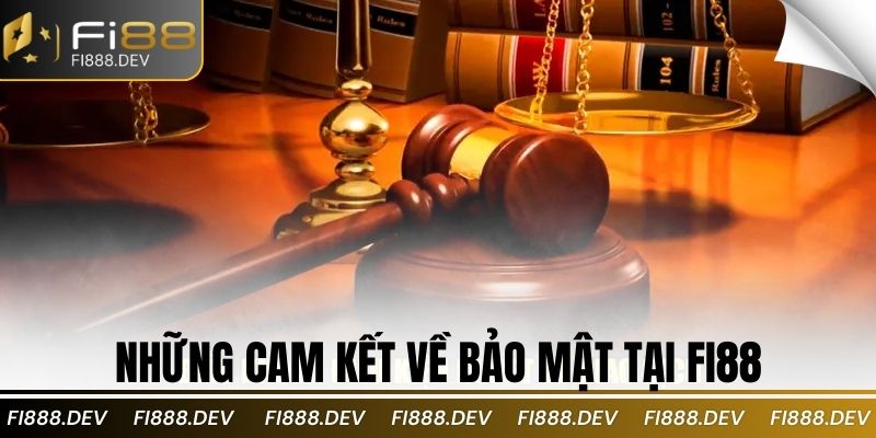 Những cam kết về bảo mật tại Fi88