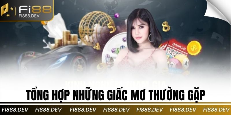 Tổng hợp những giấc mơ thường gặp